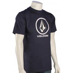 Volcom Crisp Stone SS T-Shirt - Navy - XXL