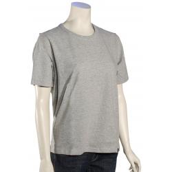 Hurley Solid Perfect Crew Women's T-Shirt - Grey Heather - XL