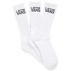 Vans Classic Crew 3 Pack Socks - White