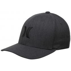 Hurley Black Textures Hat - Black Herringbone / Black - L/XL
