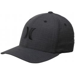 Hurley Black Textures Hat - Black / Black Ripstop - L/XL