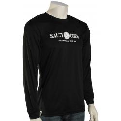 Salty Crew Railed LS Tech T-Shirt - Black - XXL
