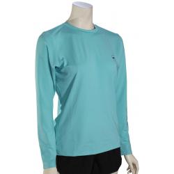 O'Neill Women's Basic 30+ LS Surf Shirt - Turquoise - XL