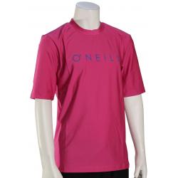 O'Neill Kid's Basic Skins 30+ Surf Shirt - Fox Pink - 16