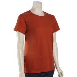 Hurley Solid Perfect Crew Women's T-Shirt - Orewood Orange - XL
