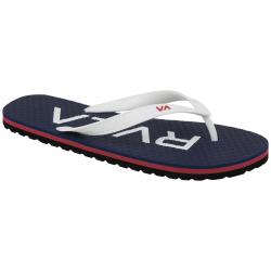 RVCA Trench Town Sandal - Navy / Red - 13