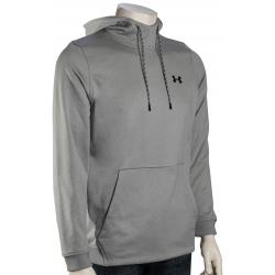 Under Armour Armour Fleece Pullover Hoody - Steel Light Heather / Black - XXL