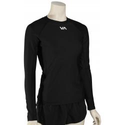 RVCA Compression LS Women's Rash Guard - Black - XL
