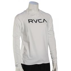 RVCA Boy's LS Rash Guard - Antique White - XL