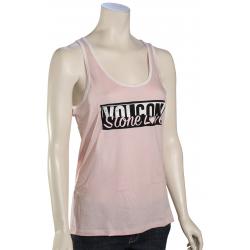 Volcom Stone Stax Ringer Women's Tank - Blush Pink - XL