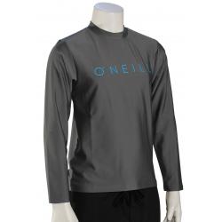 O'Neill Kid's Basic Skins 30+ LS Surf Shirt - Smoke - 16