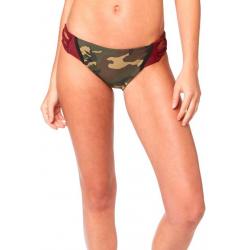Fox Corbin Lace Up Bikini Bottom - Camo - XL