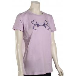 Under Armour Fish Hook Logo Women's T-Shirt - Purple Ace / Purple Luxe - L