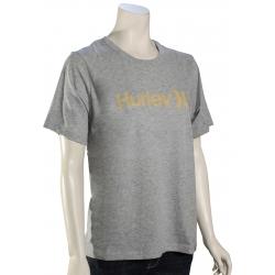 Hurley One and Only Push Through Oversized Women's T-Shirt - Grey Heather - XL