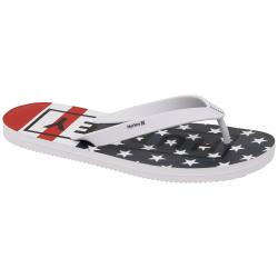 Hurley One and Only Printed Sandal - White - 13