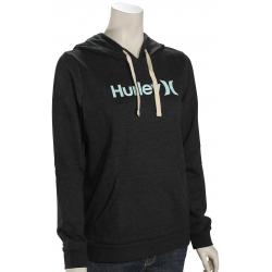 Hurley One and Only Women's Fleece Pullover Hoody - Black Heather - XL
