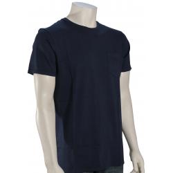 Quiksilver Basic Washed Pocket T-Shirt - Navy Blazer - XXL