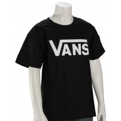 Vans Boy's Classic T-Shirt - Black / White - M