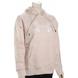Under Armour Rival Sportstyle Women's Hoody - Apex Pink / Onyx White - XL