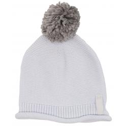 Under Armour Roll Out Pom Women's Beanie - Halo Grey / Blue Heights