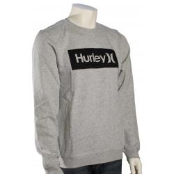 Hurley One and Only Boxed Crew Sweater - Grey Heather - XXL
