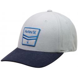 Hurley Block Patch Snapback Hat - Aura