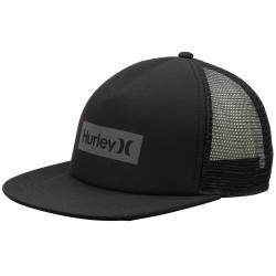Hurley One and Only Square Trucker Hat - Black