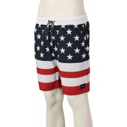 Hurley Patriot Stretch Volley Shorts - Gym Red - XL