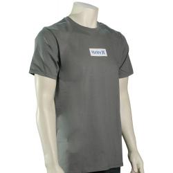Hurley One and Only Small Box SS T-Shirt - Smoke Grey / Soar - XXL