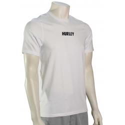 Hurley Fastlane SS Surf Shirt - White - XXL