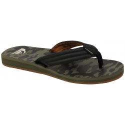 Quiksilver Carver Print Sandal - Black / Camo / Black - 14