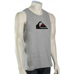 Quiksilver Comp Logo Tank - Athletic Heather / Red - XXL