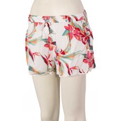 Roxy Salty Tan Shorts - Bright White Tropic - XL