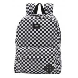 Vans Old Skool 22L Printed Backpack - Black / White Checkerboard