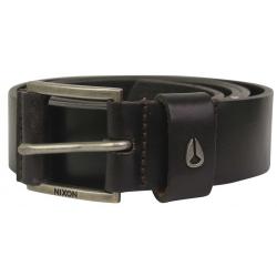 Nixon Americana Leather Belt - Dark Brown - XL
