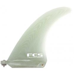 FCS Connect 9" Performance Glass Longboard Fin - Clear