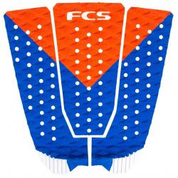 FCS Kolohe Andino Traction Pad - Red / White / Blue
