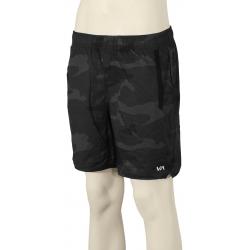 RVCA Yogger Athletic Shorts - Black Camo - XL