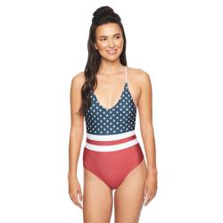 Hurley True Blue Reversible One Piece Swimsuit - Gym Red - XL