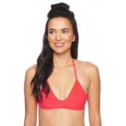 Hurley Adjustable Surf Bikini Top - Red Orbit - L