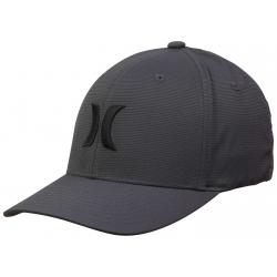 Hurley Black Textures Hat - Black / Stripe - L/XL