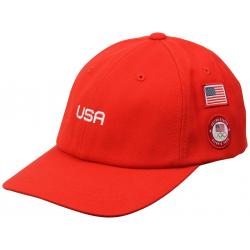 Hurley USA Unstructured Women's Hat - University Red
