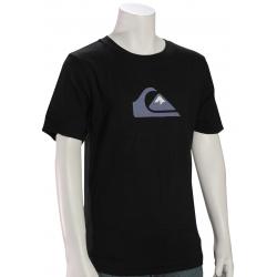 Quiksilver Boy's Comp Logo T-Shirt - Black - XL