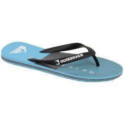 Quiksilver Molokai Massive Sandal - Black / Grey / Blue - 14
