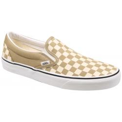 Vans Classic Slip On Shoe - Checkerboard Cornstalk / True White - 13