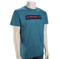 Quiksilver Coastal Phenomena T-Shirt - Blue Coral - XXL