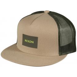 Nixon Team Trucker Hat - Khaki / Olive