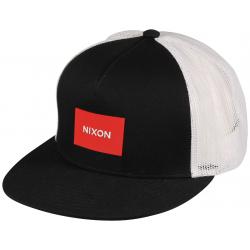 Nixon Team Trucker Hat - Black / White / Red