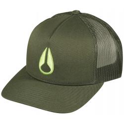 Nixon Iconed Trucker Hat - Olive