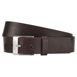 Nixon Chronos Leather Belt - Brown - XL